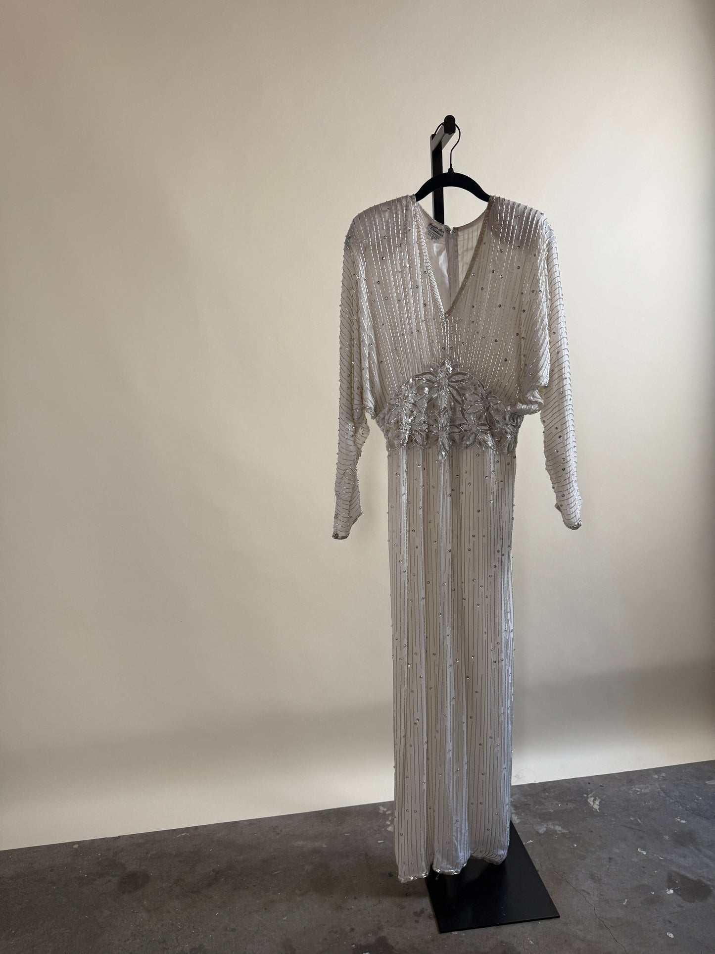 Showstopper Ivory Beaded Gown