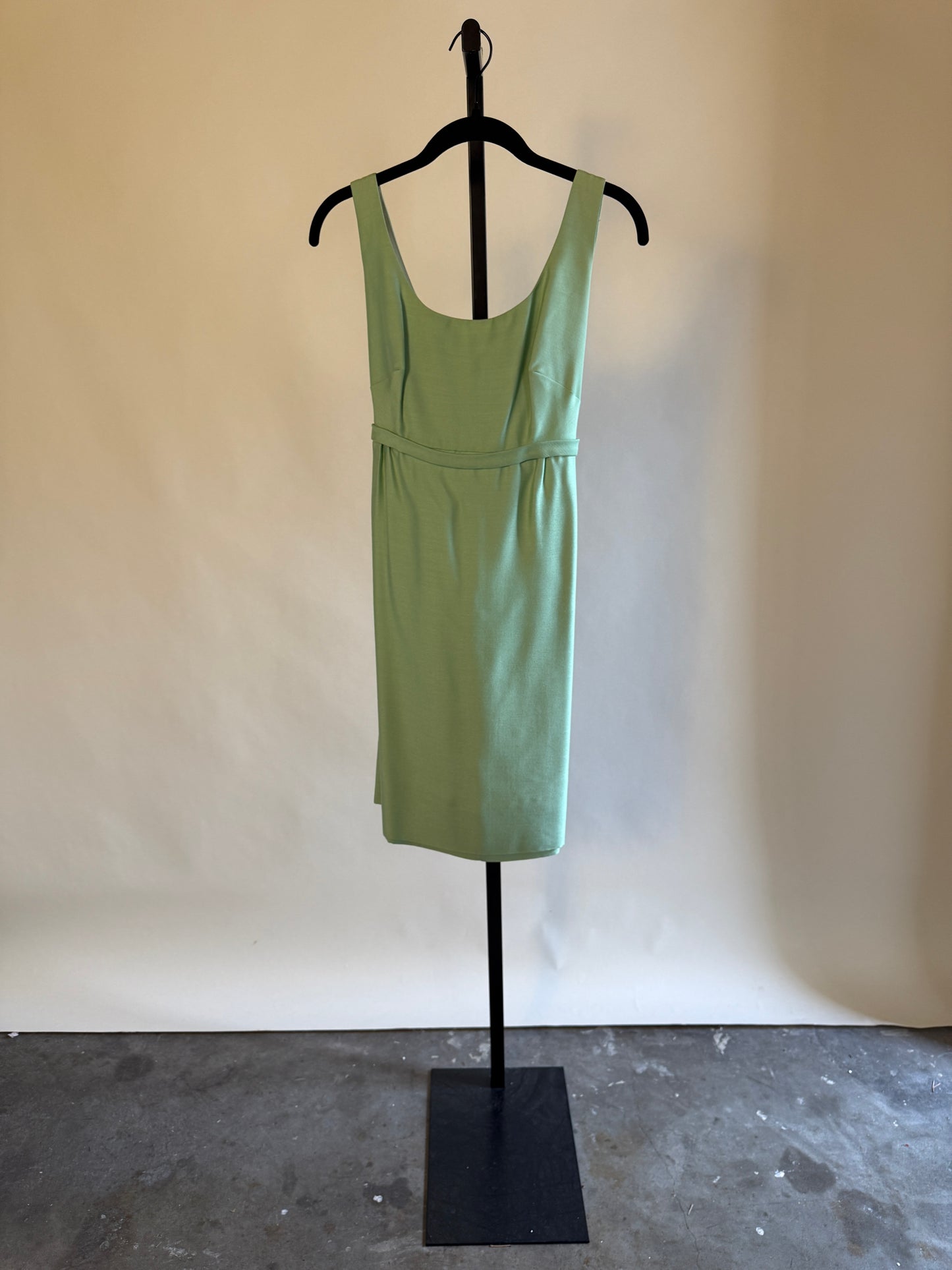 Stunning 50s/60s Mint Green Cocktail Dress with Matching Overcoat - perfect condition!