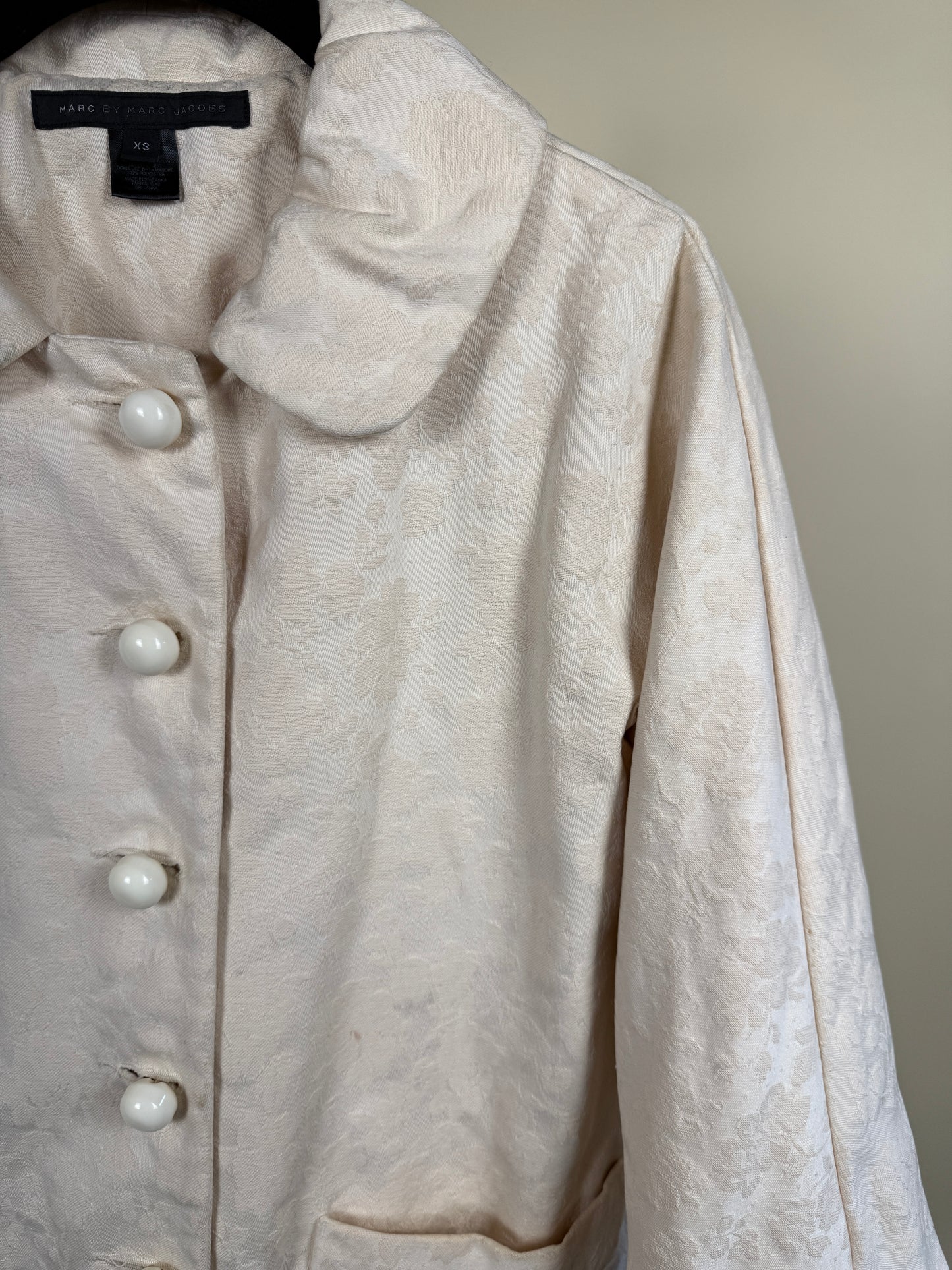 Marc Jacobs Babydoll Coat with Bubble Buttons