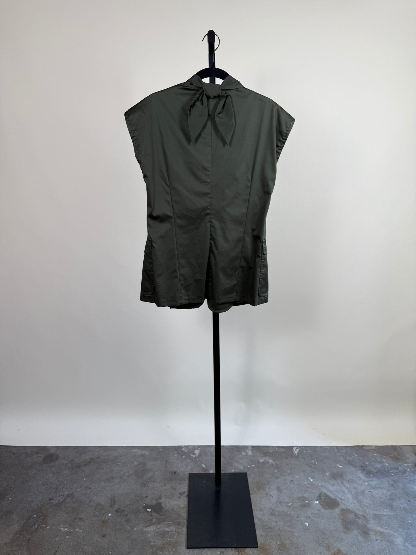 Olive Green Max Mara Vest