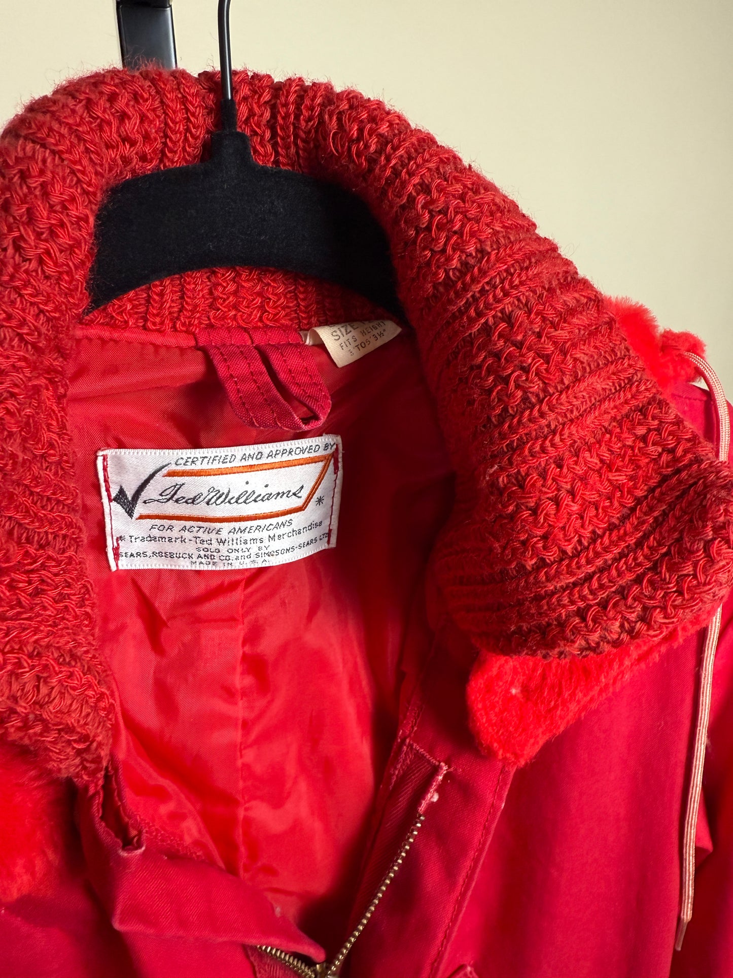 Bright Red Ski Suit - Perfect Condition!