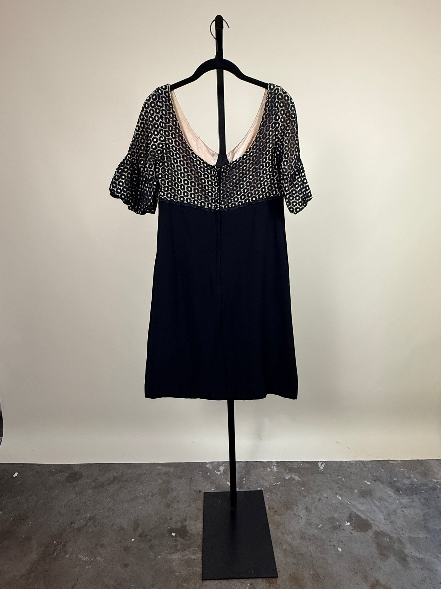 Very Parisian 1960's Little Black Dress