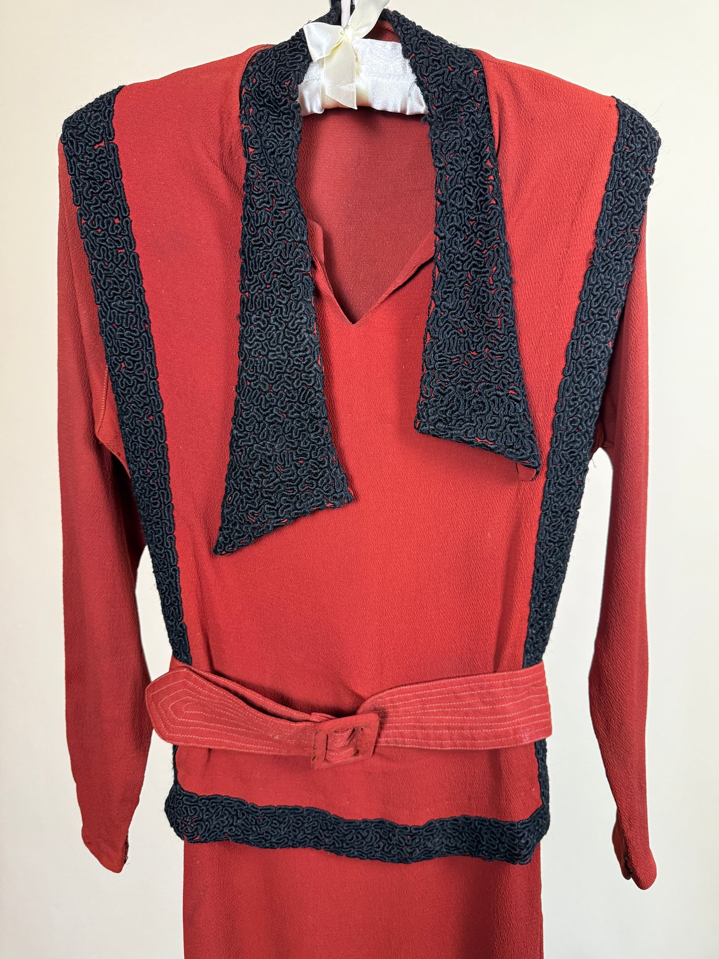 Insanely Cool 1930s Day Dress - Very Bonnie & Clyde