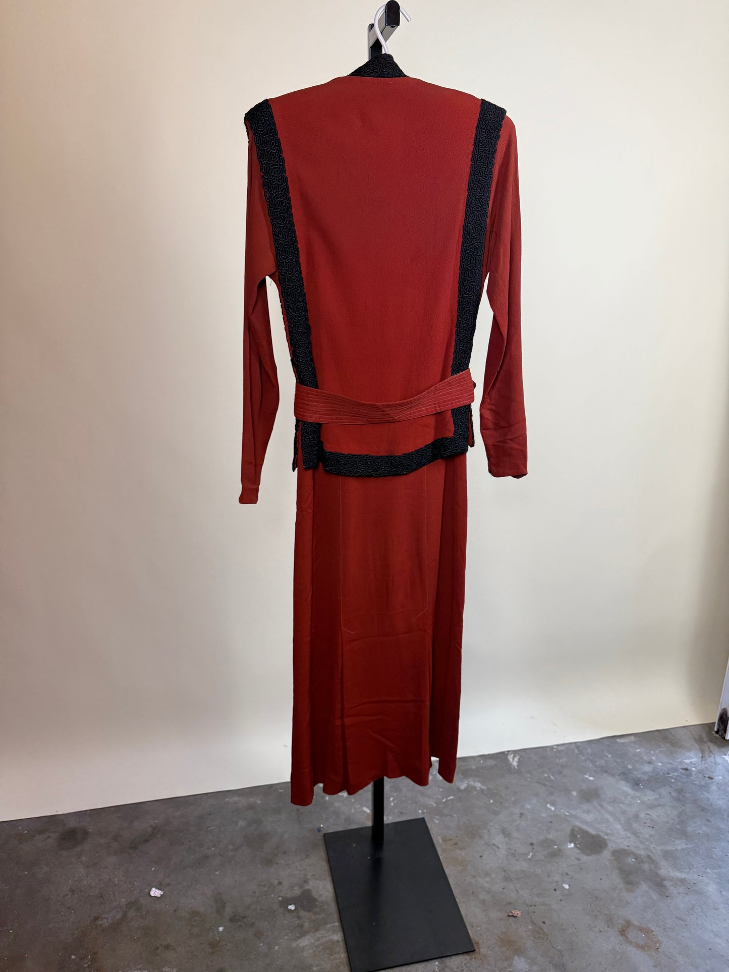 Insanely Cool 1930s Day Dress - Very Bonnie & Clyde