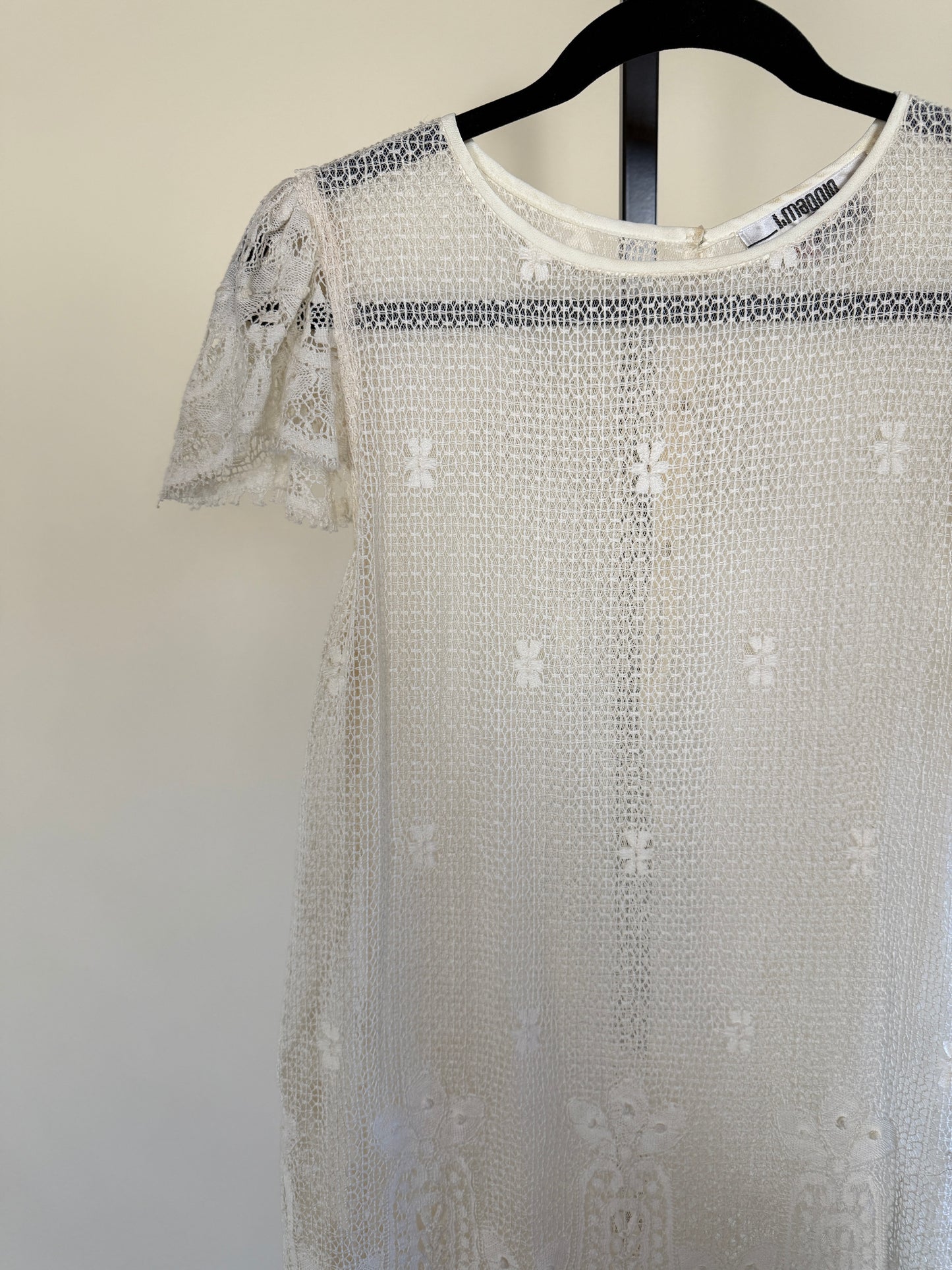Ivory Lace 1920's Inspired Dress by I.magnin